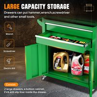 Coffre à outils robuste sur roulettes, multi-tiroirs en acier, pour usage automobile, garage, atelier de réparation, certifié ISO