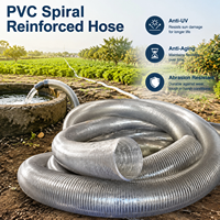 Selang Waterstop Spiral Ekstrusi PVC - Fleksibel Tahan Air untuk Irigasi, Konstruksi & Pertambangan