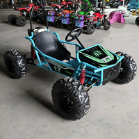 Mini Go-Kart de Alta Velocidad de 212cc con Pedales para Adultos, Todoterreno, Metálico, con Frenos de Disco, Motor de Gasolina de 4 Tiempos, para Uso en Exteriores