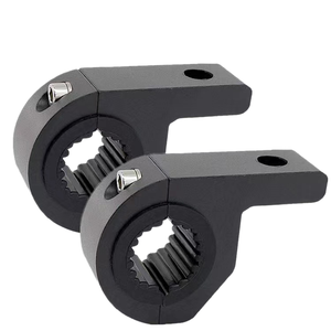 ขายึดรถจักรยานยนต์อเนกประสงค์ 22-32 มม. สำหรับติดตั้งไฟ LED ที่กันชน ท่อเหล็กยึดแบบขยาย สำหรับ Italika ปรับปรุง/อัพเกรด - Product Image 1