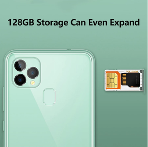 สมาร์ทโฟน <span class=keywords><strong>OUKITEL</strong></span> <span class=keywords><strong>C22</strong></span> รุ่นใหม่ล่าสุด กล้องสามตัว กระจกหลัง 2.5D โทรศัพท์มือถือ 4GB +128GB รองรับ 4G ระบบปฏิบัติการ Android 11 หน้าจอ HD+ ขนาด 5.9 นิ้ว - Product Image 5