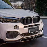 Kit de Spoiler de Pare-chocs Avant Noir Brillant pour BMW X5 F15 M Sport – Nouvelle Lame Avant pour Amélioration et Rétrofit