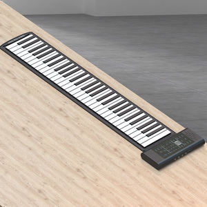 लड़की इलेक्ट्रॉनिक कीबोर्ड संगीत उपकरणों के लिए चीन रंग डिजिटल पियानो का निर्माण 61 कुंजी रोल अप पियानो - Product Image 3