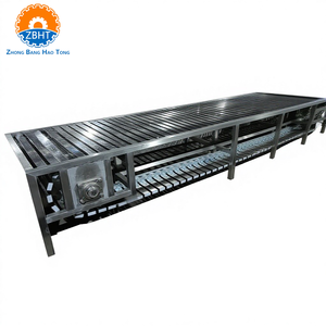 Convoyeur horizontal résistant à la corrosion pour abattage de porcs, équipement de traitement d'abattage, machinerie d'abattoir - Product Image 1