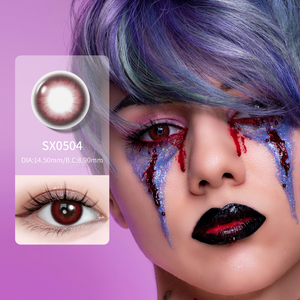 Crazy Cosplay Anime Halloween Party Acessórios Lentes De Contato Coloridas - Product Image 1