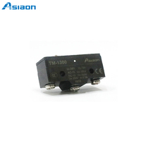 Micro-interrupteur horizontal en plastique SPDT de haute qualité Asiaon TM-1300, étanche IP40, 380V 15A, pour contrôle industriel