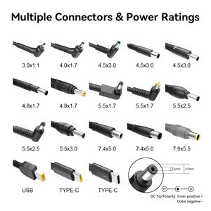 อะแดปเตอร์สำหรับโน้ตบุ๊คแล็ปท็อป45W 65W 90W 140W แหล่งจ่ายไฟ usbc Type C อะแดปเตอร์สำหรับ DELL HP Asus <span class=keywords><strong>Lenovo</strong></span> - Product Image 2
