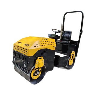Rodillo Vibratorio de Doble Tambor Hidráulico Compacto para Uso en Construcción y Pavimentación - Product Image 2