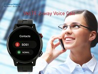 Smartwatch Android 9.0 Compatto L23, Rete 4G Globale Compatibile con l'Europa, Basso Rischio di Infiltrazione d'Acqua con Grado di Impermeabilità IP67