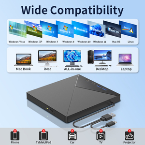 <span class=keywords><strong>Lecteur</strong></span> de <span class=keywords><strong>Blu</strong></span>-<span class=keywords><strong>ray</strong></span> externe multifonctionnel USB 3.0, graveur de <span class=keywords><strong>DVD</strong></span>/BD, <span class=keywords><strong>lecteur</strong></span> de <span class=keywords><strong>Blu</strong></span>-<span class=keywords><strong>ray</strong></span> 4K, <span class=keywords><strong>3D</strong></span> HD, prend en charge tous les formats régionaux, compatible avec les ordinateurs - Product Image 4