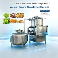 Vicmai Volledig Automatische Vacuümfriteuse Oliefiltratiepompsysteem Industriële Friteuse 5 Jaar Garantie Knapperige Productielijn