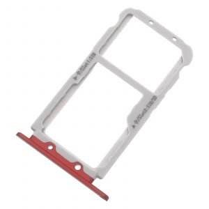 Bandeja para SIM y micro SD, Honor V10 / View 10 - Rojo - Product Image 3