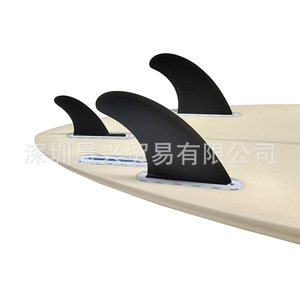 Aileron de planche de surf UPSURF T1 en fibre de verre noire nid d'abeille - Product Image 5
