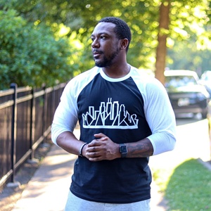 T-shirt da Baseball TD Chicago Skyline da donna