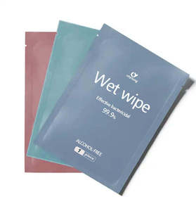OEM Individually Wrapped Disposable Travel Size Natural Singles Face <b>Cleansing</b> Mini Makeup Remover <b>Wipes</b> - Product Image 1