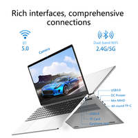 Ordinateur portable étudiant 15,6 pouces IPS, écran HD, DDR4, Intel Alder Lake, SSD, 8 Go de RAM, Windows 11, clavier anglais, quadricœur, 1,7 GHz, 60 Hz, UHD