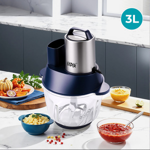 Winningstar Cross-Border Home Use Multi-Functional Food Processor for Garlic Mincing, Blending, and <b>Meat</b> Grinding - Product Image 2