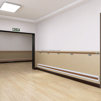 Barrière de protection murale en plastique pour hôpital