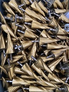 Foret étagé en acier rapide Apex 5% Co M35 4-12mm 4-20mm 4-32mm pour acier inoxydable et métaux, avec queue hexagonale - Product Image 6