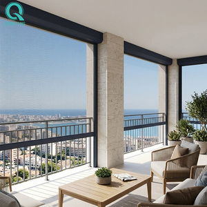 QINGYING Pare-soleil extérieur pour balcon, résistant aux intempéries - Product Image 1