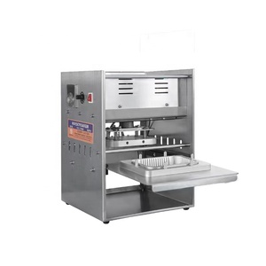 Automatic milk cup heat sealing machine for plastic box