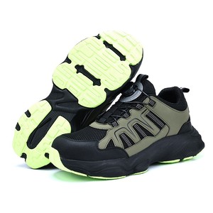 Giày an toàn nam thời trang mới, giày chống va đập và chống đâm thủng, giày làm việc Mọi mùa chống mài mòn. - Product Image 1