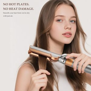 Boquillas de Aluminio para Estilizador de Cabello con Flujo de Aire, Alimentadas por Batería, HS01/HS05/HS08, Protección de Apagado Automático para un Peinado Suave y Menos Daño al Cabello - Product Image 2