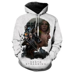 เสื้อกันหนาวมีฮู้ดสำหรับผู้ชายและผู้หญิง, เสื้อโค้ทแฟชั่นมีฮู้ดขนาดใหญ่พิเศษเสื้อแนวสตรีทฮาราจูกุพิมพ์ลาย3D เกม <span class=keywords><strong>Death</strong></span> - Product Image 5