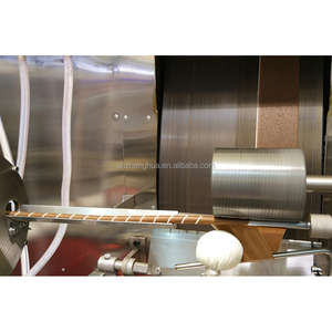 Zh đầy đủ tự động lõi sô cô la điền trứng cuộn máy làm/<span class=keywords><strong>Wafer</strong></span> CuộN máy/TrứNg CuộN Dây chuyền sản xuất giá - Product Image 4