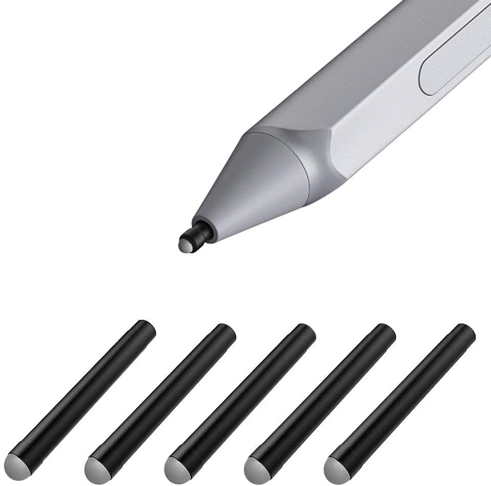 Набор наконечников для ручки HB, Оригинальные запасные наконечники для ручки черного цвета, 5 упаковок