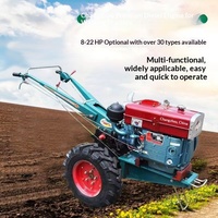 Tracteur agricole d'occasion complet avec mini-tracteur manuel et remorque tractée – Vente en gros usine