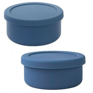 Boîte à lunch en silicone 1300 ml ronde avec couvercle, multifonctionnelle, résistante à la chaleur, étanche, élégante, disponible en plusieurs couleurs pour vos repas - Product Image 1