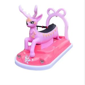 Coche Eléctrico Doble Linglu para Niños con Batería, Control Remoto y Temporizador, Equipo de Entretenimiento para Parques de Atracciones - Product Image 4
