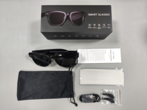 Gafas Inteligentes M01 con IA, WiFi, BT5.3, Traducción ChatGPT, Activación por Voz, Carga Magnética - Product Image 6