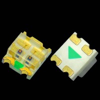 Haute luminosité meilleur prix rouge vert bleu tricolore 1615 taille 0606 taille RGB SMD LED diode pour l'éclairage