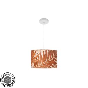Lampadario di design 1xE27, colore bianco, a forma di foglia, 30x30 cm, ideale per la decorazione d'interni e per fornire luce. - Product Image 1