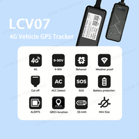 Traceur GPS Mini Lotim pour Moto/Voiture/Vélo Électrique/Taxi Antivol avec Application iOS, LBS et Placement sur Tableau de Bord