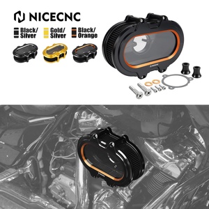 Nicecnc nhôm rõ ràng <span class=keywords><strong>intake</strong></span> lọc không khí sạch hơn Kit cho Harley CVO đường trượt đường phố lướt CVO flhxse flhx ST flhxst - Product Image 1