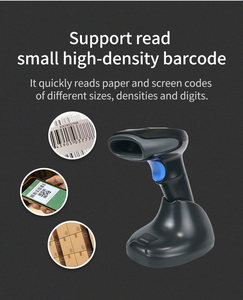 Escáner de Códigos de Barras Inalámbrico de Mano 2D, Lector de Códigos QR Bidimensionales para Pantallas de Teléfonos Móviles - Product Image 6