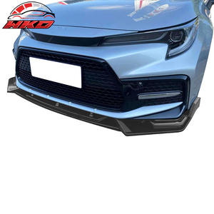 Lèvre de pare-chocs avant pour Toyota Corolla 2020-2024 SE XSE Style C 3 pièces PP Noir mat Kit carrosserie de haute qualité - Product Image 2