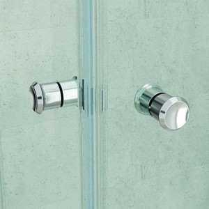 Box Doccia Kamalu Modello KS7000 90x80 cm, Doppia Porta Senza Telaio, Stile Scorrevole in Ottone per Camera da Letto/Bagno/Uso Esterno - Product Image 5