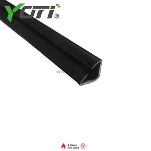 IS1212ครีบพีวีซียืดหยุ่นได้แบบทันสมัยซีลขอบประตูมีปีกปิดขอบมุมมีปีกฐานพีวีซีแข็งมีความยืดหยุ่นสำหรับฮาร์ดแวร์ประตูบ้านและโรงแรม - Product Image 2