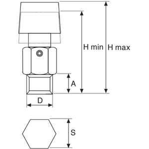 3/8 Valve de dégagement d'air manuelle pour applications d'outils de tournage - Product Image 5