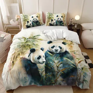 Комплект постельного белья с 3D-принтом панды
