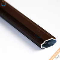 Unidades de doble acristalamiento de aluminio con barra decorativa georgiana colorida para ventanas y puertas de vidrio aislante