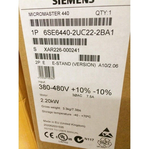 <span class=keywords><strong>6SE6440</strong></span> <span class=keywords><strong>2UC22</strong></span> <span class=keywords><strong>2BA1</strong></span> Nuevo PLC de Automatización Industrial Original en Stock, Controlador de Programación Dedicado - Product Image 1