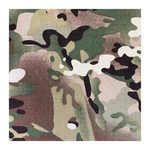 Amerika Erdl Camouflage T/C 65/35 Ripstop Stof