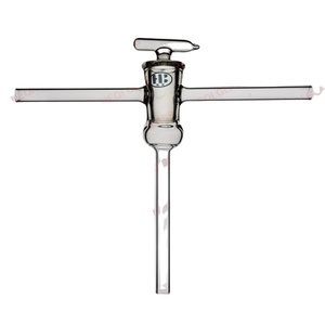 مختبر زجاجيات عالية فراغ L-شكل 3 محبس - Product Image 1