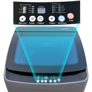 Lave-linge entièrement automatique transfrontalier 10-35 kg pour la maison et les dortoirs - Séchage intégré à moteur à ondes professionnel et portable - Product Image 3