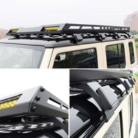 JOP4X4 5 portes 2023 barres de toit en aluminium Rails de boîte de transport accessoires pour Suzuki 4th Gen Jimny Sierra JC74